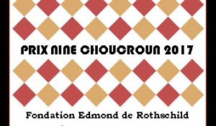 THE 2017 NINE CHOUCROUN AWARD